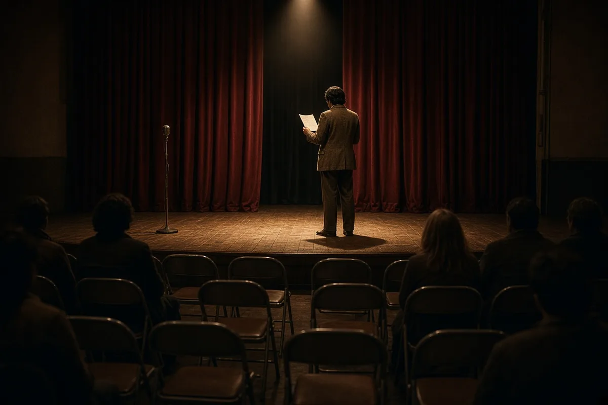 Denzel Washington shared details of his early faith journey before a live audience in 1975.