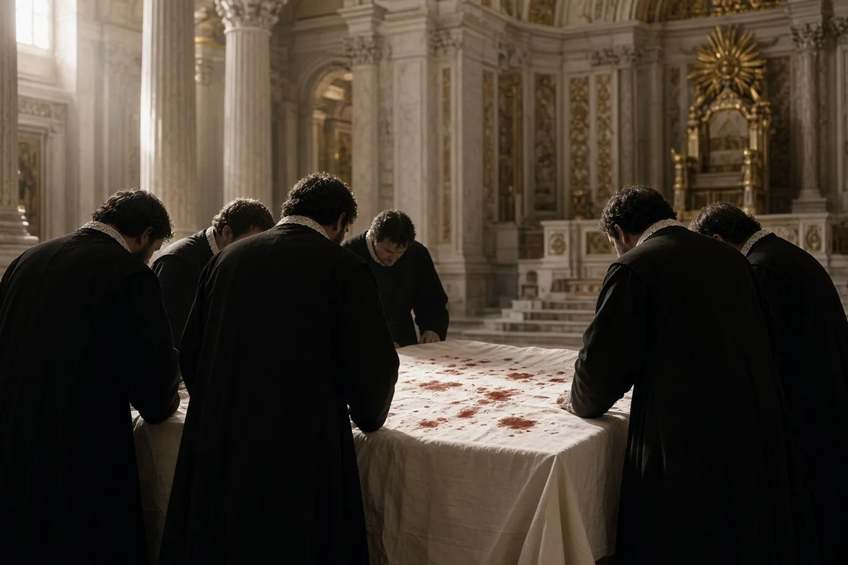 Contemporary investigations confirmed the corporal bore bloodstains from the Bolsena host.