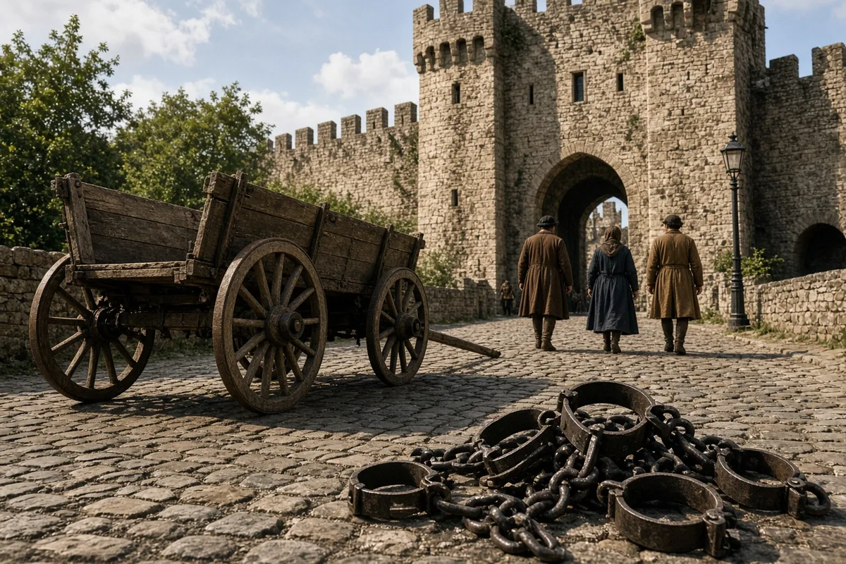 Freed individuals departed the fortress on foot or by cart, often heading toward London parishes or rural homes.