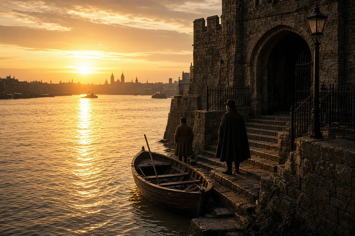 Some Protestant prisoners were conveyed by river to avoid public attention during the early weeks of the new reign.