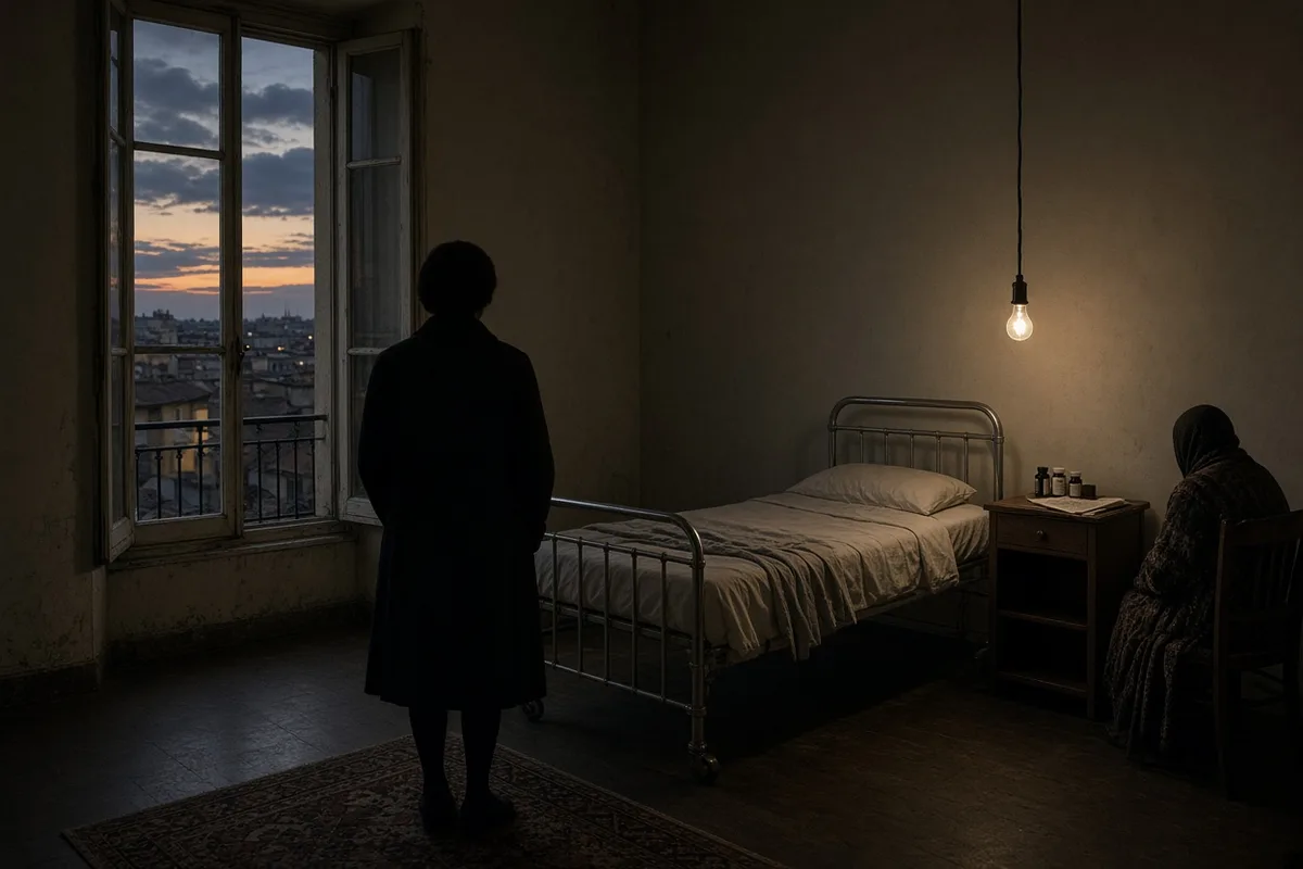 Vittorio Traverni's wife suffered from a debilitating bone disease before traveling to Lourdes in 1966.