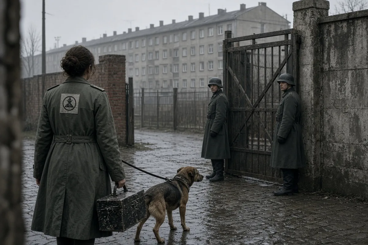 Sendler used her role as a sanitation inspector and a trained dog's bark to distract guards while smuggling children out in a toolbox.