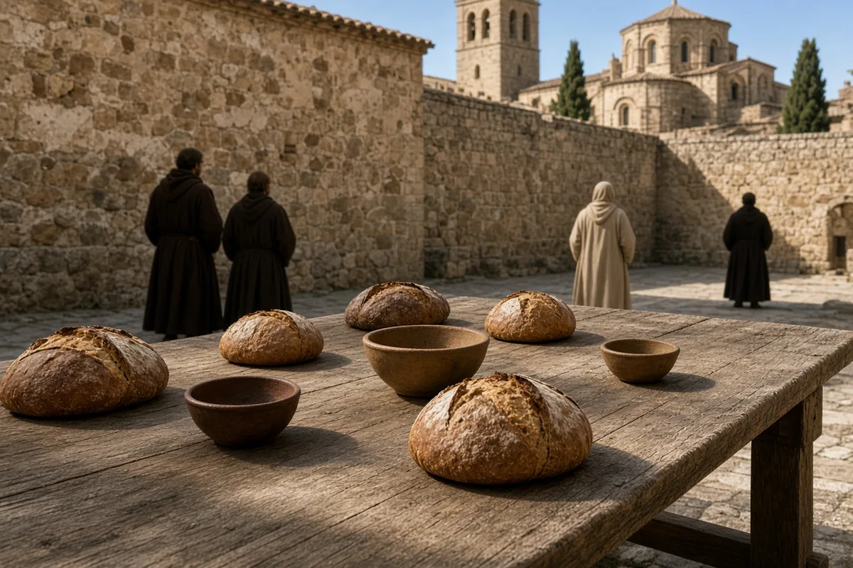 Teresa required the nuns to live by alms and manual labor without any possessions that contradicted poverty.