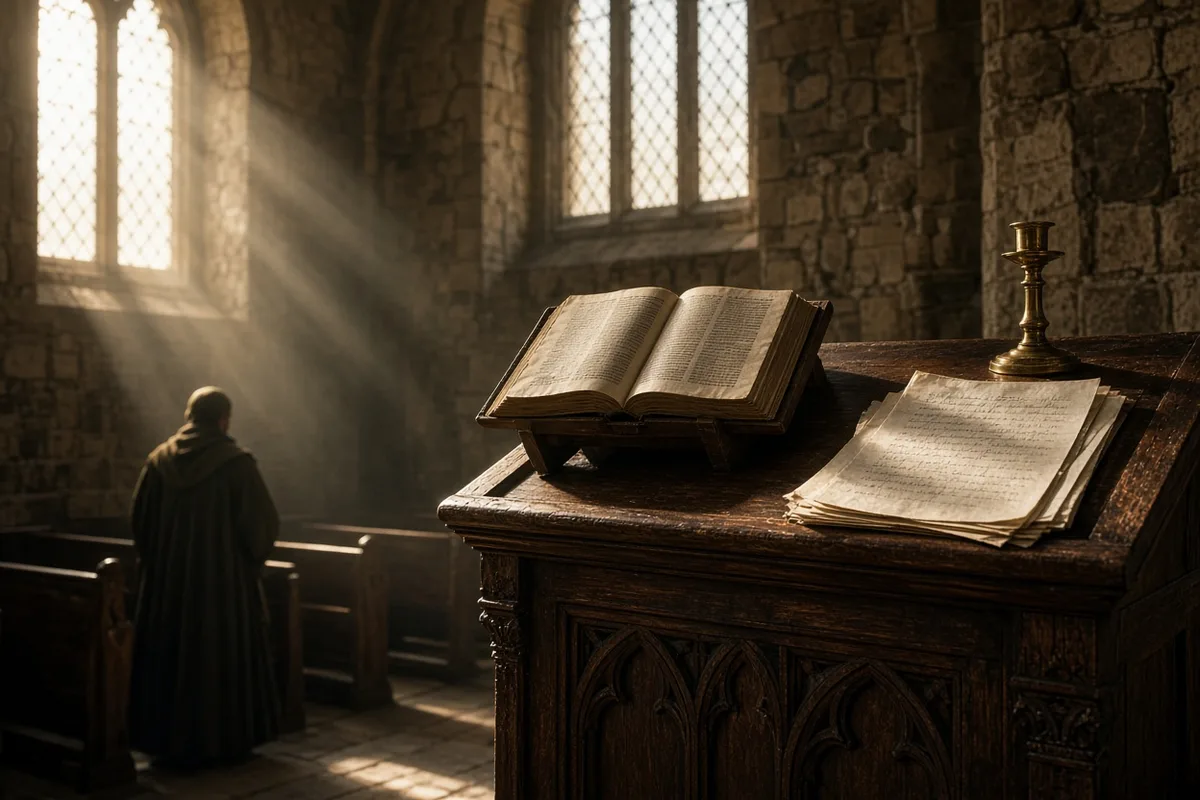 Sheldon first read chapters aloud to his Central Congregational Church congregation.