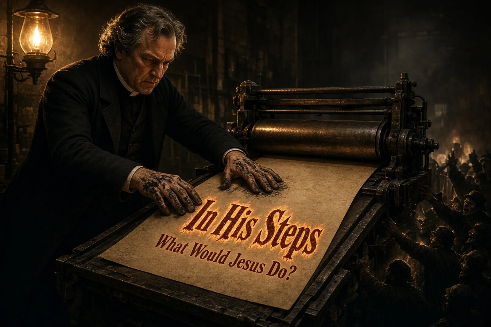 Charles Sheldon Writes In His Steps