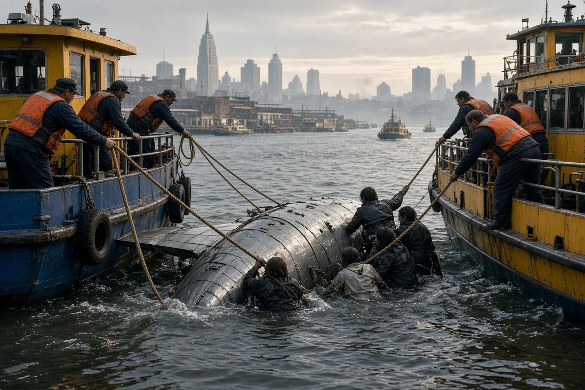 Commuter ferries were first to reach the sinking plane, rescuing survivors within minutes before Coast Guard and police boats arrived.