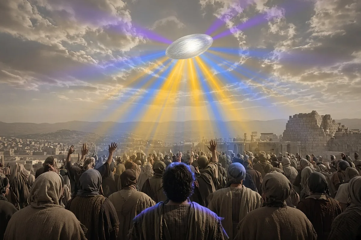 Secular newspaper reporters documented the sun rotating and emitting multicolored light.