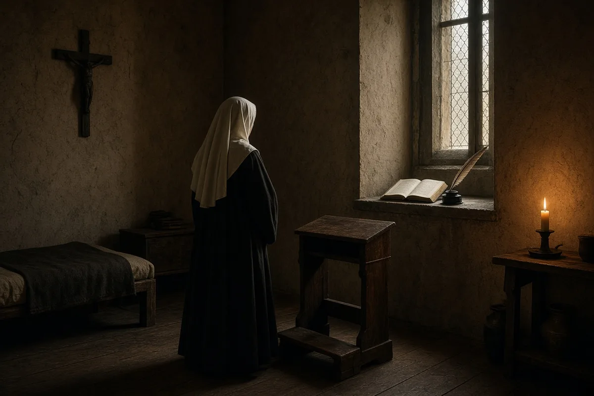 Catherine of Bologna died in her convent on March 9, 1463.