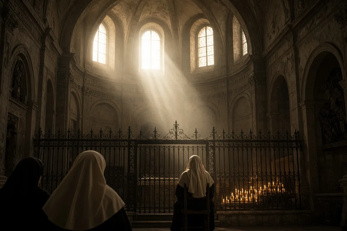 The incorrupt body has remained on public view in the convent for more than five centuries.