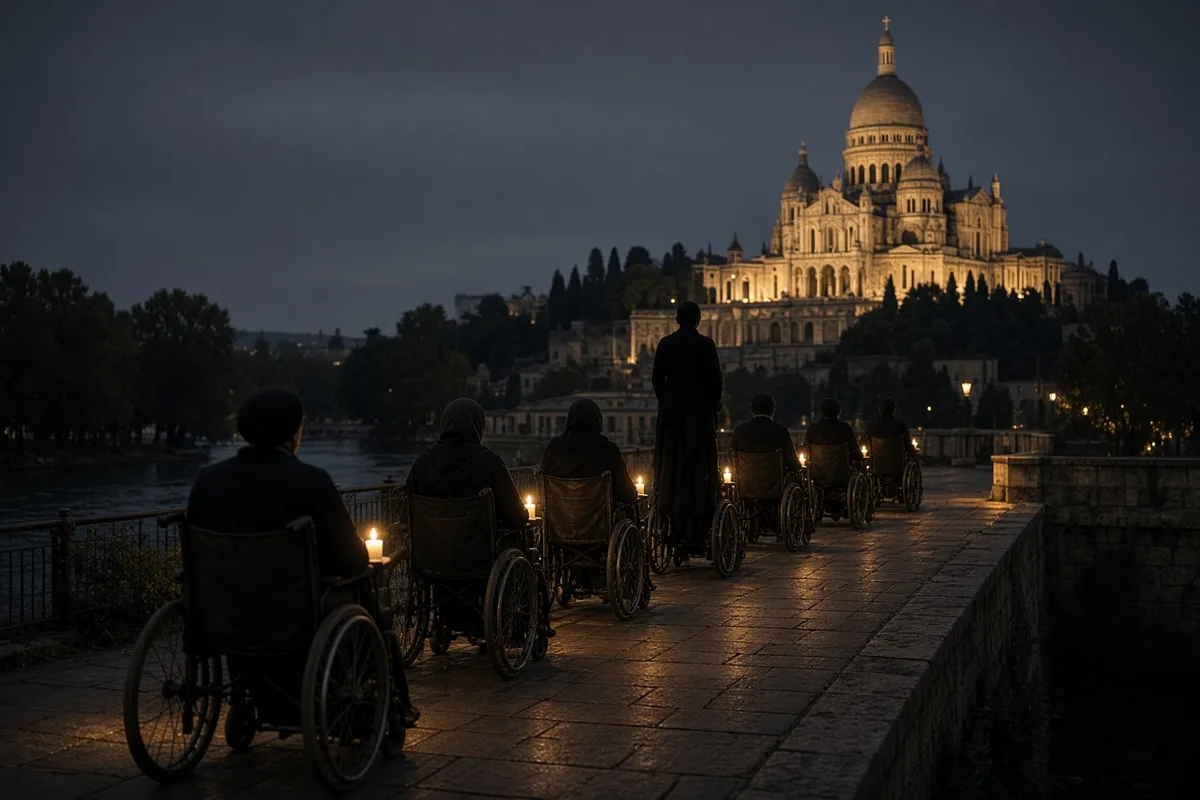 Witnesses recorded an immediate change in mobility following the water immersion at Lourdes.