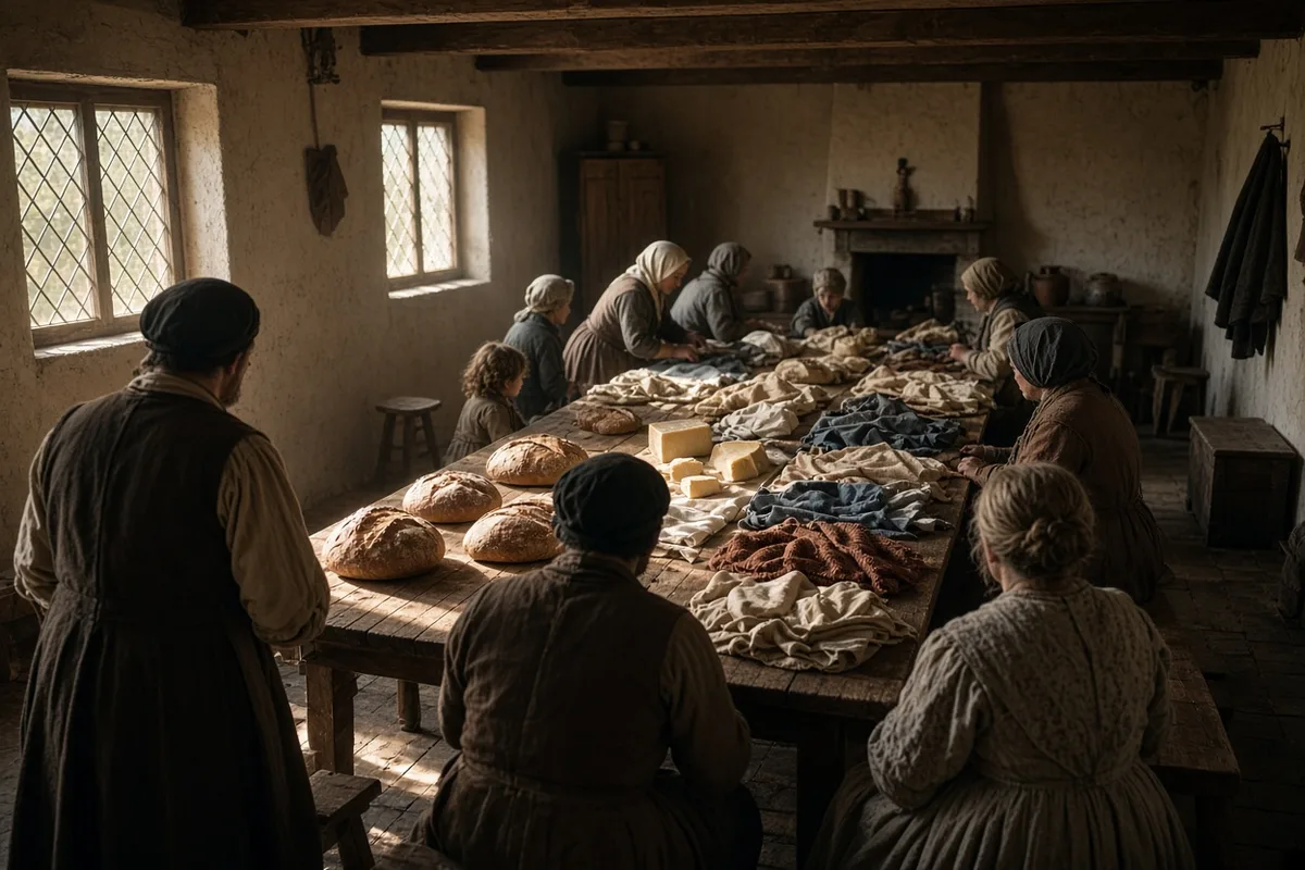 Community of goods and mutual aid became a hallmark of the peace churches organized under Menno Simons' guidance.