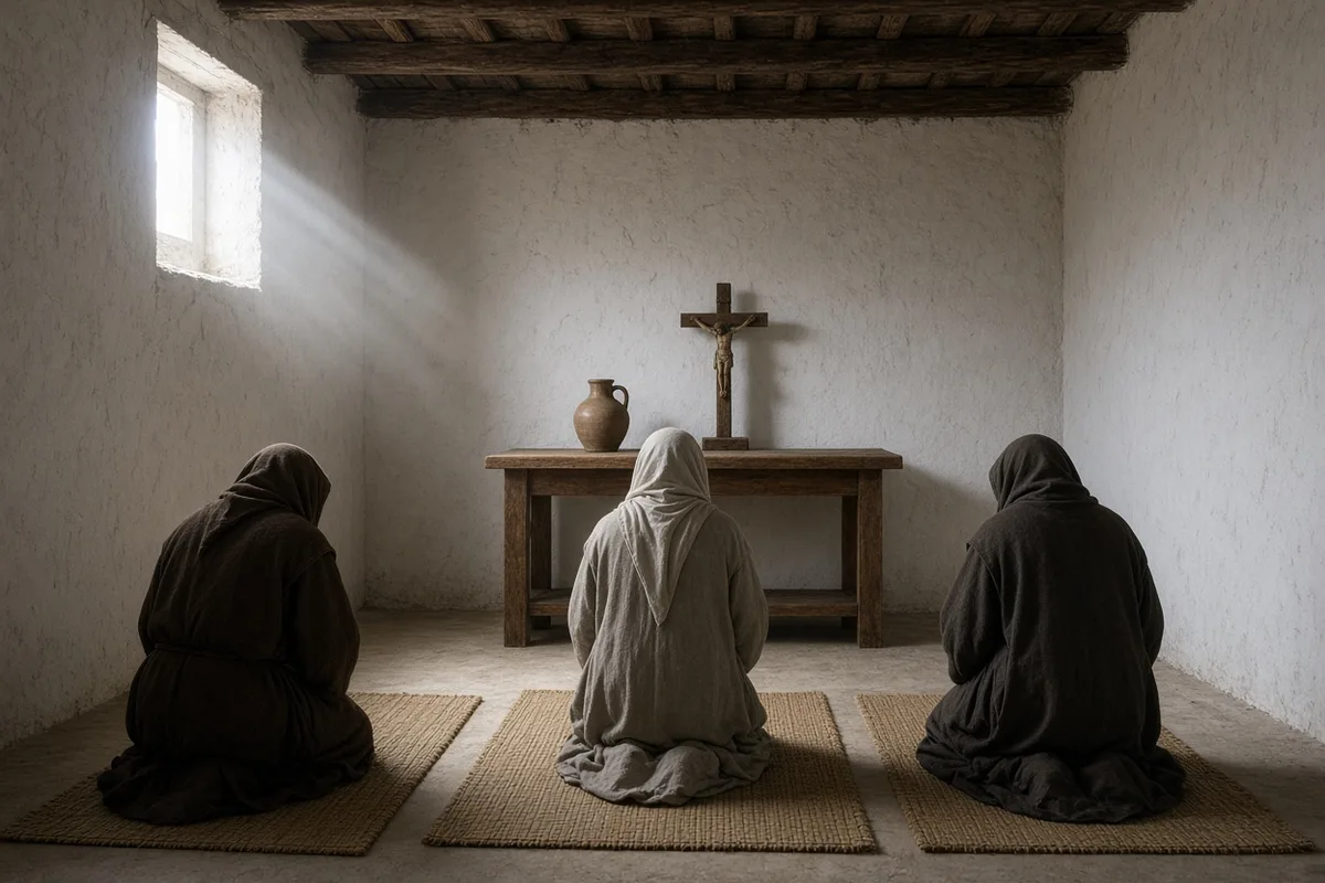 The completed convent began its life of enclosure, poverty, and contemplative prayer under Teresa's direction.