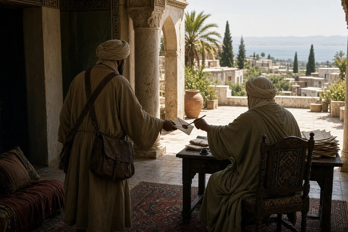 Augustine recorded specific instances of slave trading in his correspondence.