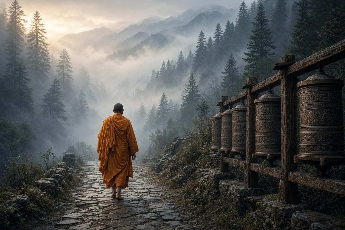 Sadhu Sundar Singh began his 1904 barefoot journey preaching Christ across the Himalayan mountains.