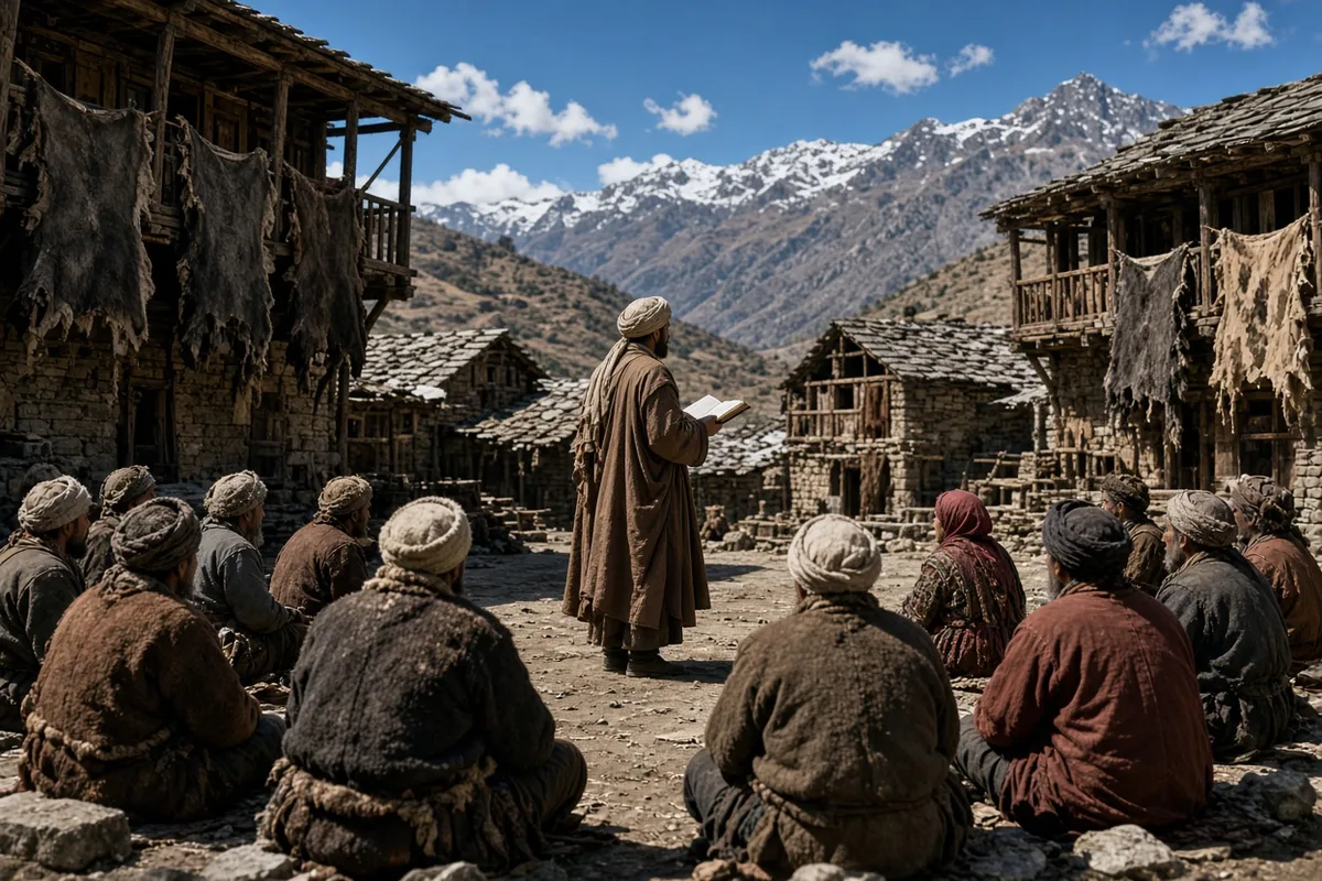 Singh preached the Christian gospel to remote Himalayan villagers during his travels.