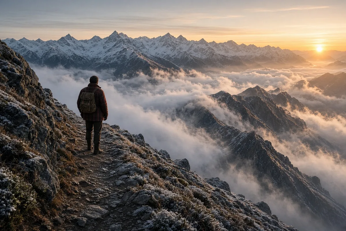 During a solitary hike in the Cascade Mountains, Collins reached a turning point and surrendered to belief in God.