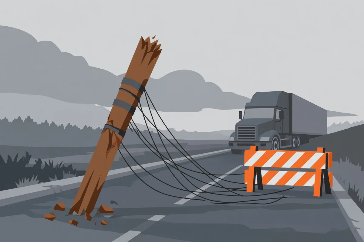 Power-line incidents close roads in Greer, Charleston