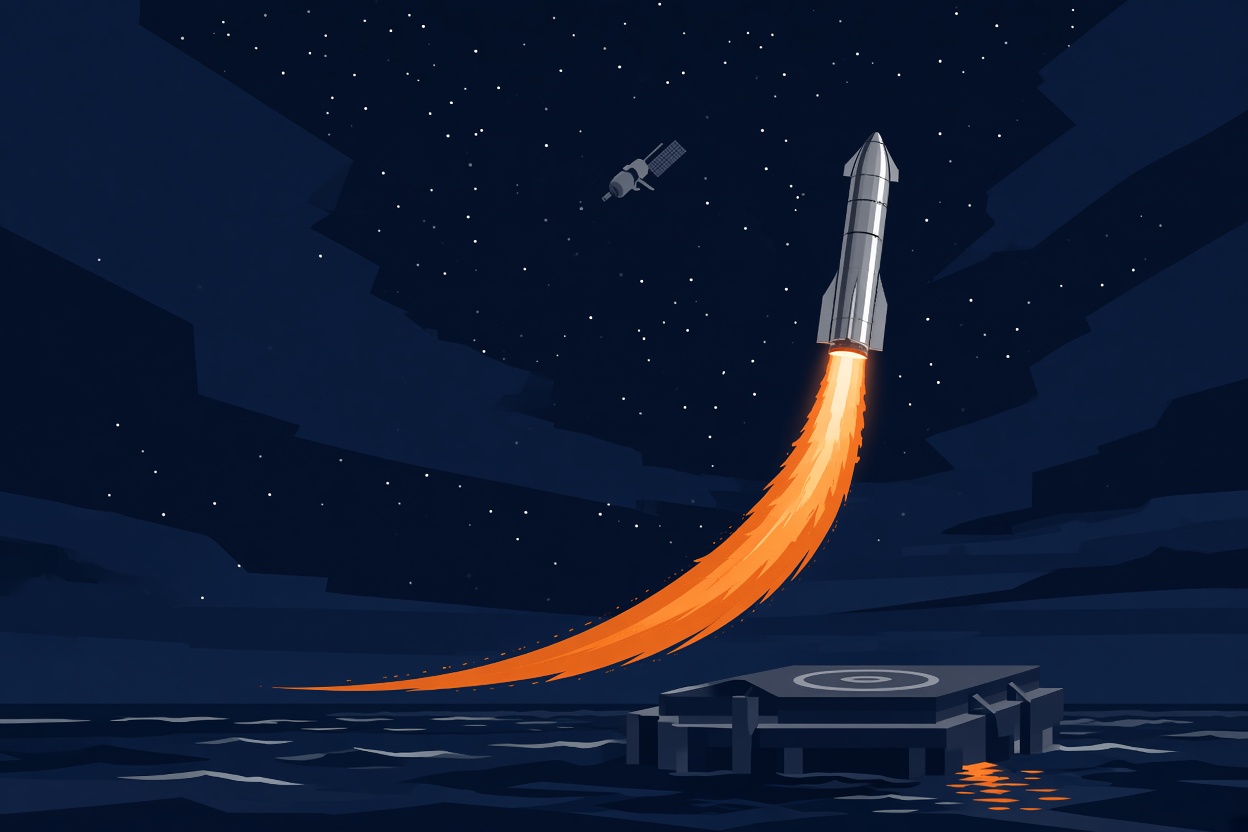 SpaceX rocket taxi returns after Roman Telescope launch | Space photo of the day for Sept. 8, 2026