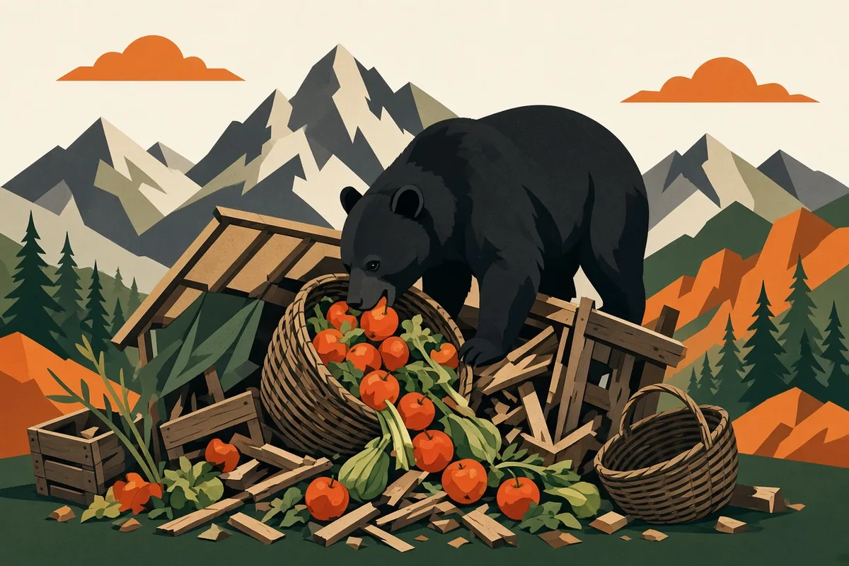 Black Bear Raids Aspen Farmers Market