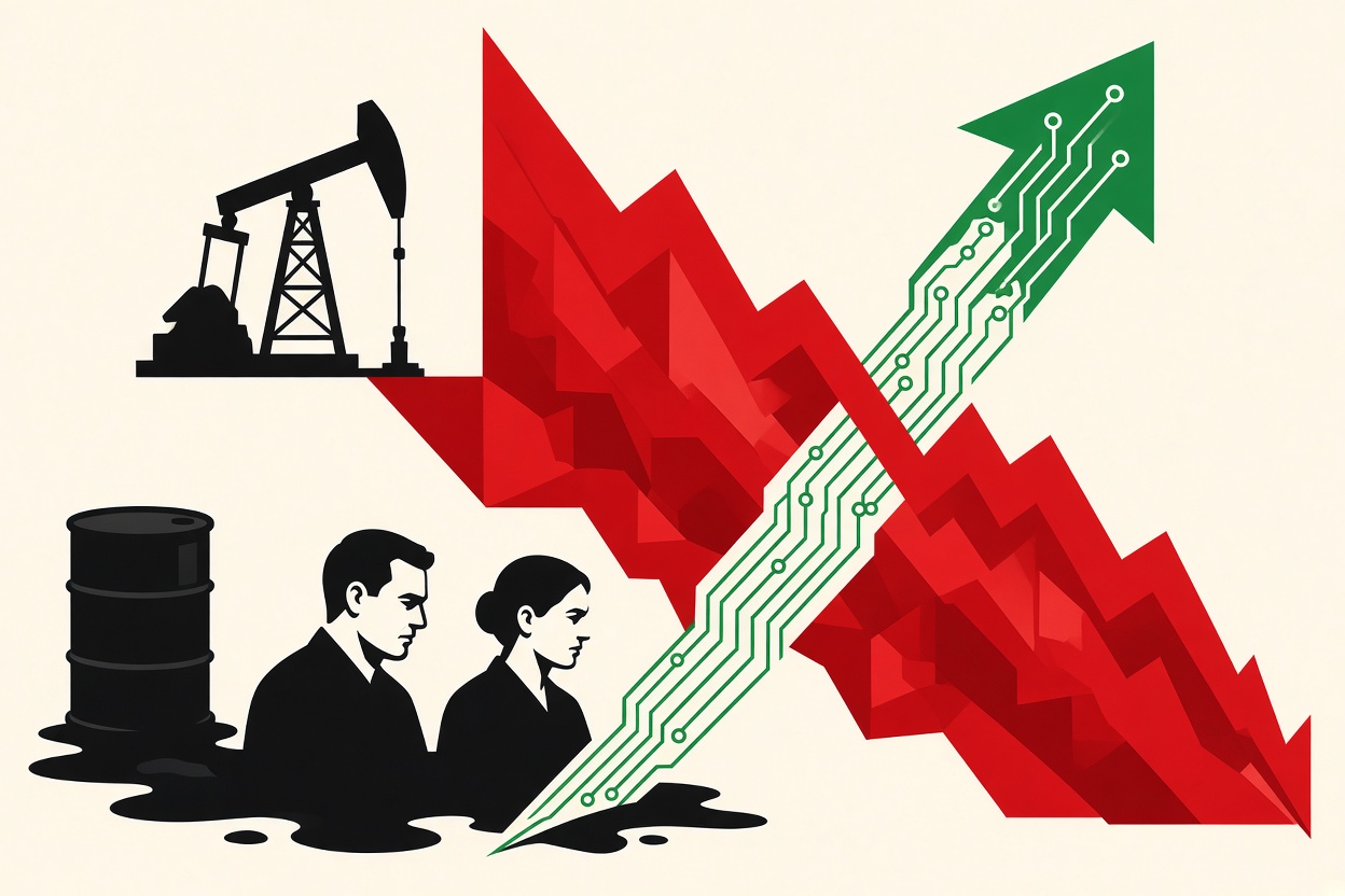 Wall Street Falls as Oil Rises and Rate-Hike Bets Climb
