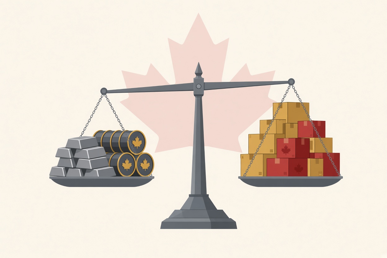 Canada's trade surplus narrows to $769 million as imports rise sixth month