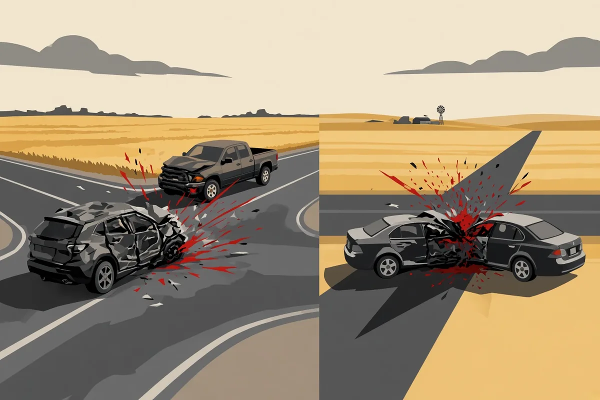 Two Kansas Crashes Kill Two, Injure Others