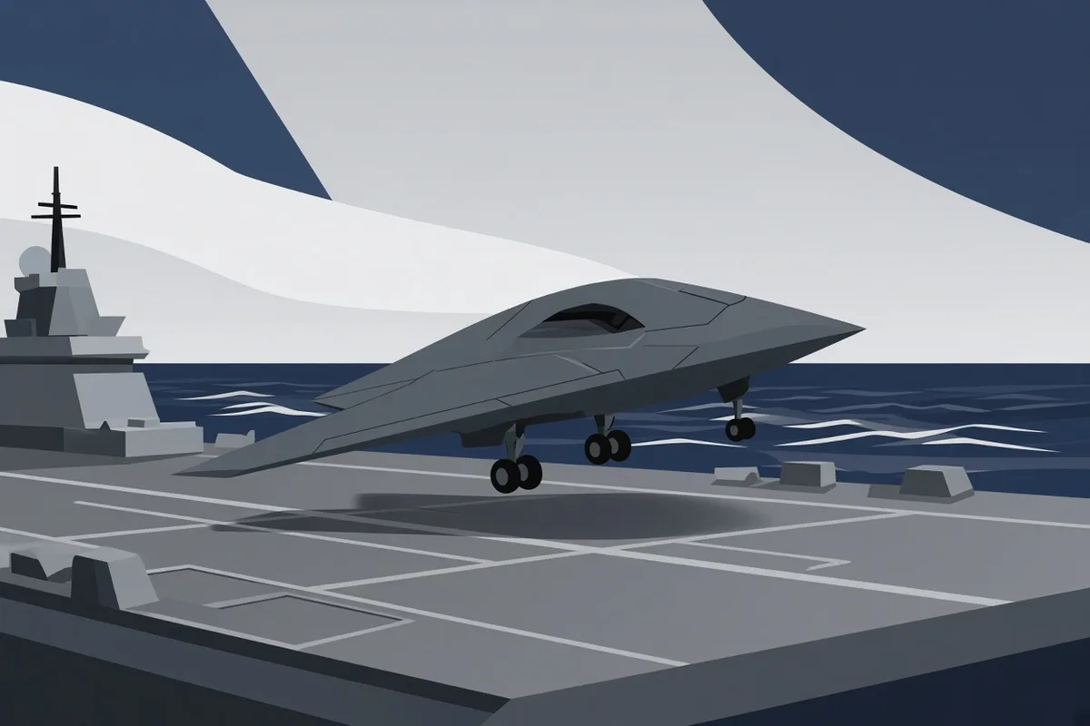 China Says GJ-21 Drone Completes First Shipboard Takeoff and Landing