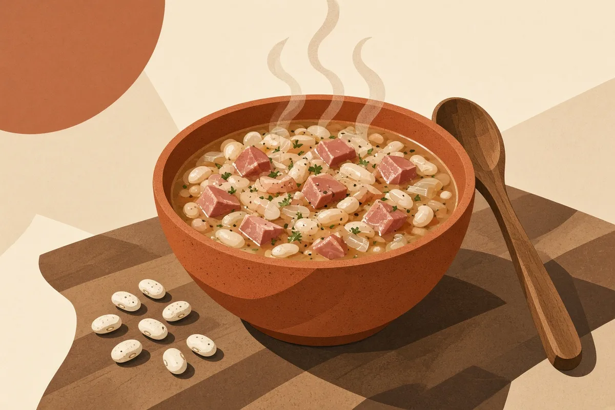 Beans fuel quick meals and rising Maine wellness trend via ham soup
