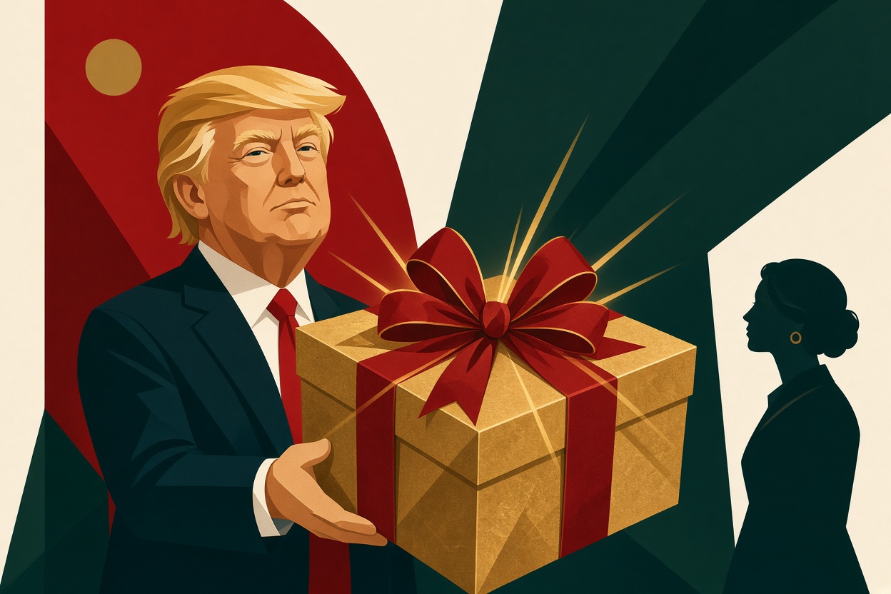 Trump gave $45,000 holiday gifts to Natalie Harp and two other White House aides