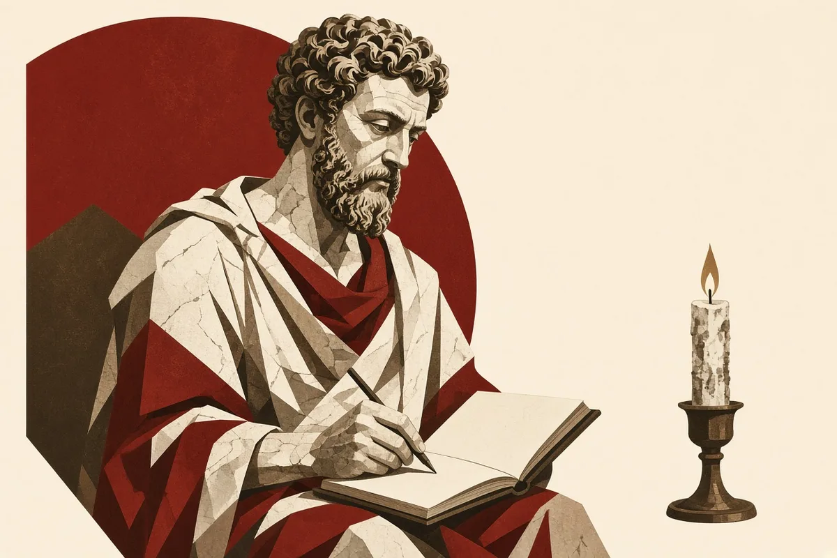 Marcus Aurelius drilled Stoicism as daily self-therapy under fire