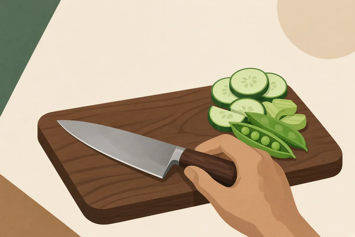 How to hold a chef's knife