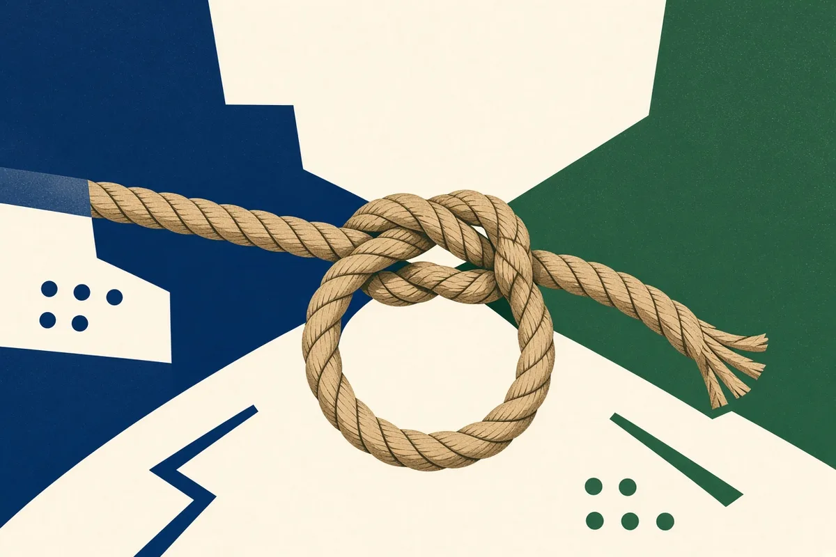 How to tie a bowline knot