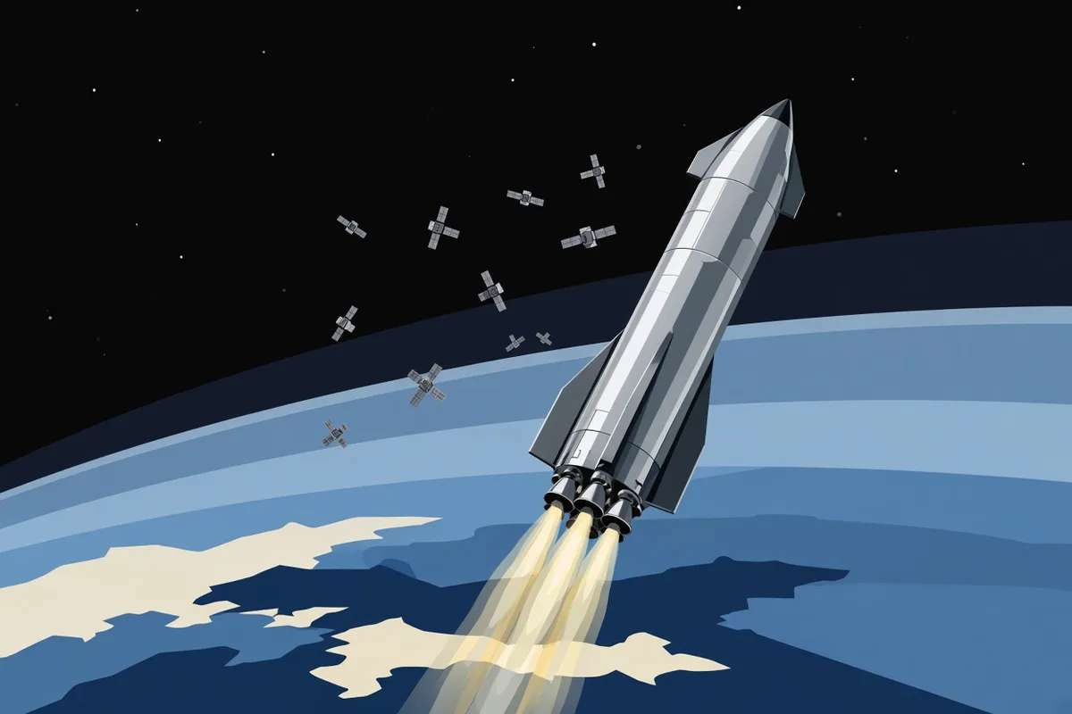 SpaceX Starship Reaches Orbit Despite Engine Failure