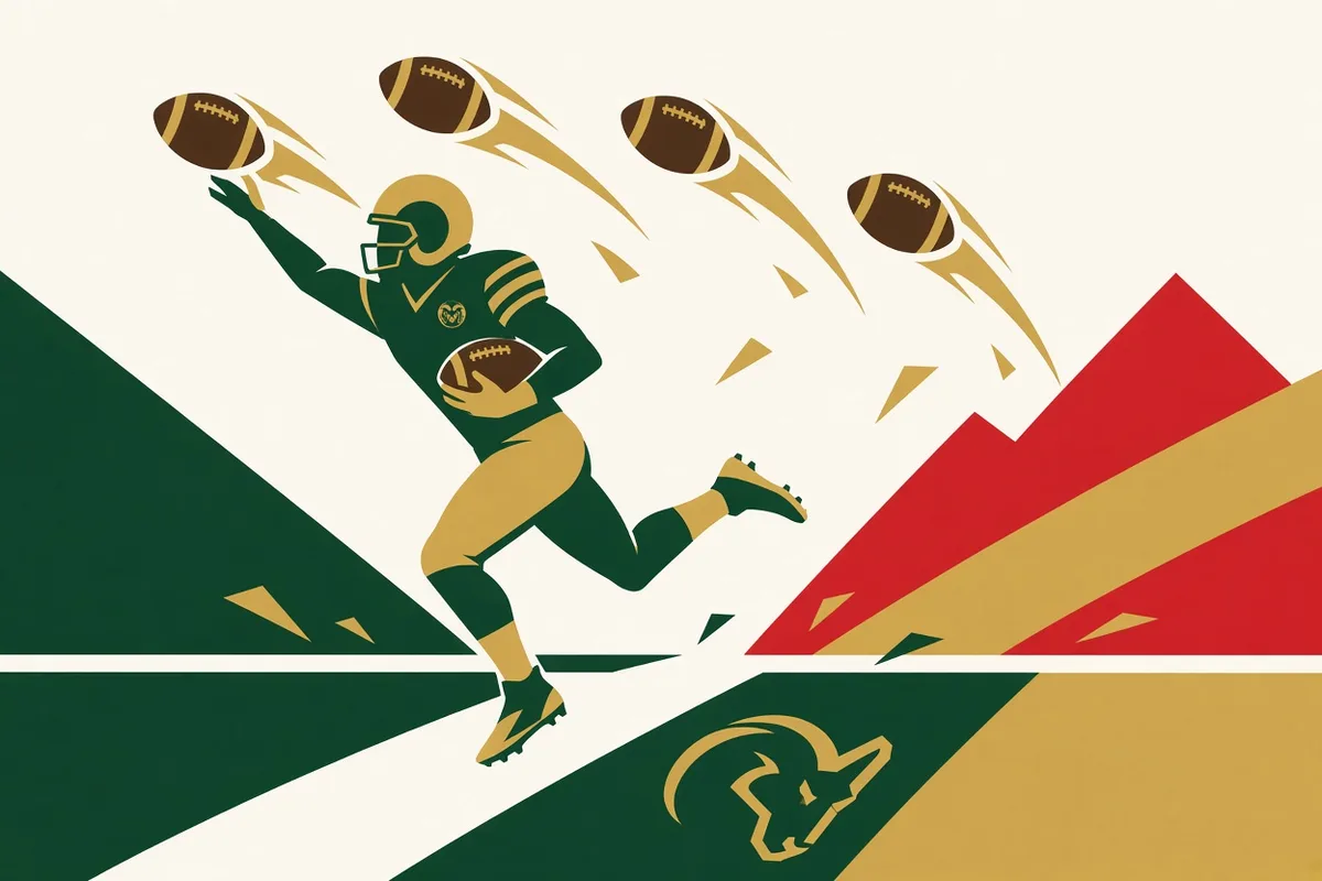 Hejny's Five TDs Power CSU's First Pac-12 Win
