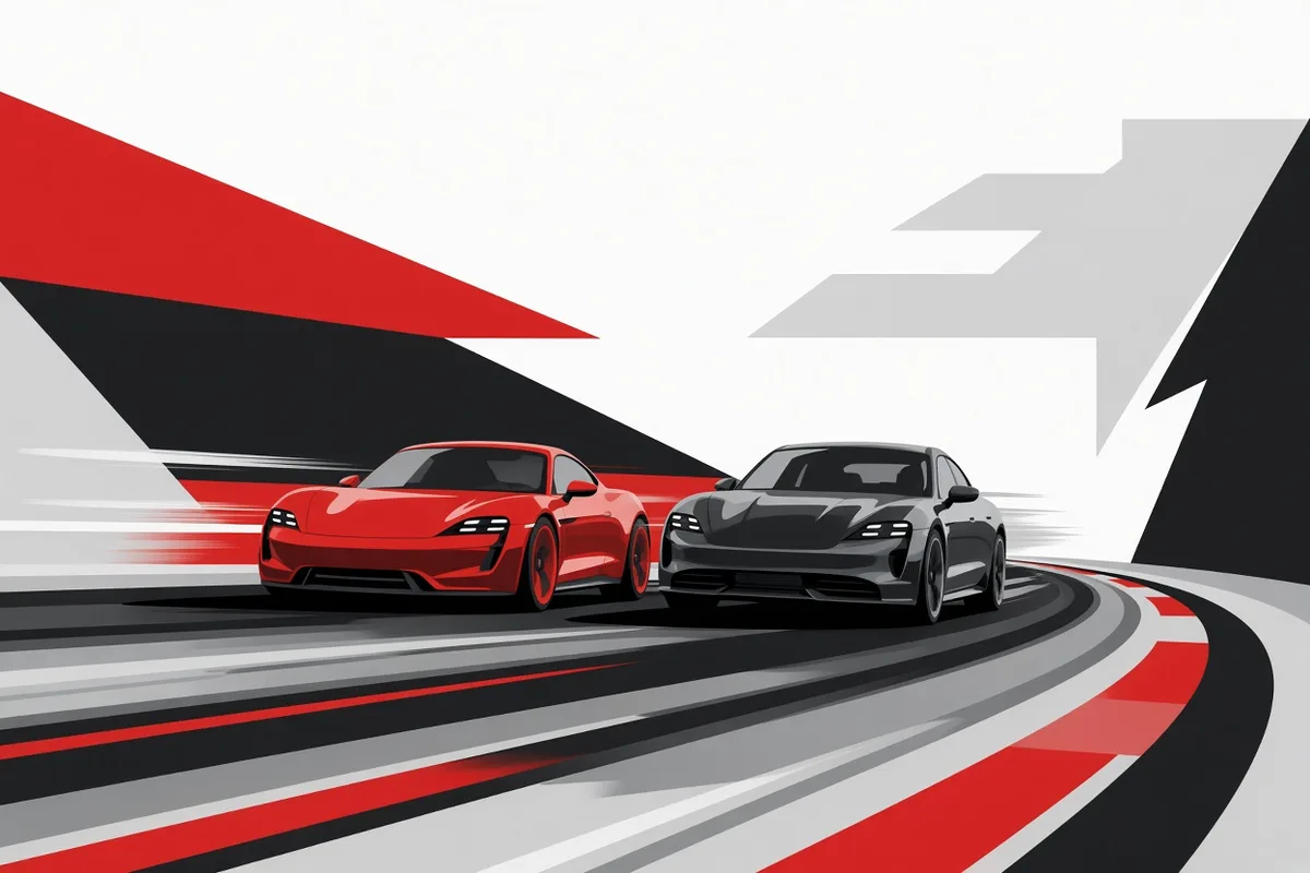 Taycan 4S and Panamera 4S E-Hybrid Match on Acceleration and Range