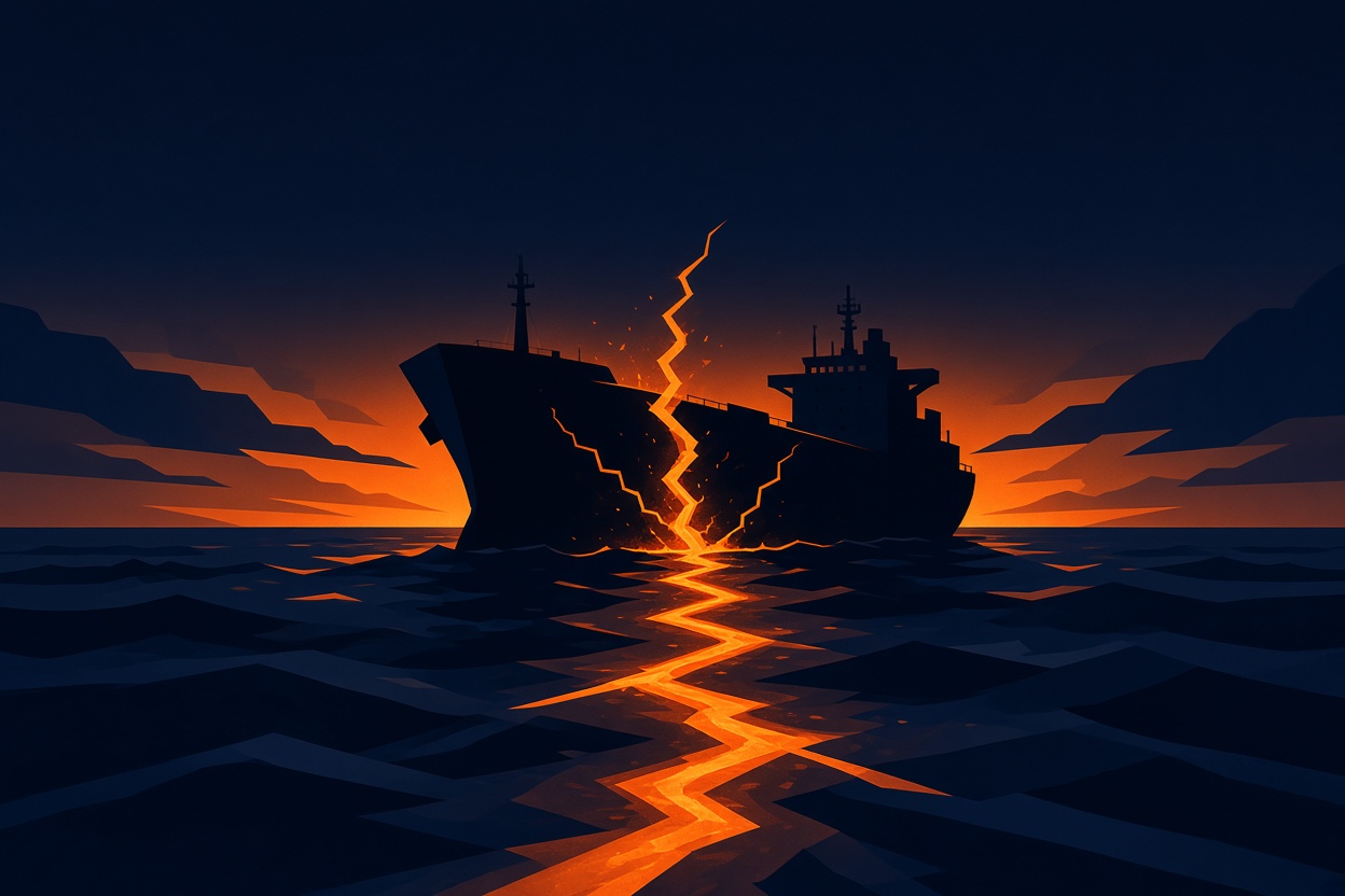 U.S. Strikes Iranian-Linked Tankers as Conflict Widens