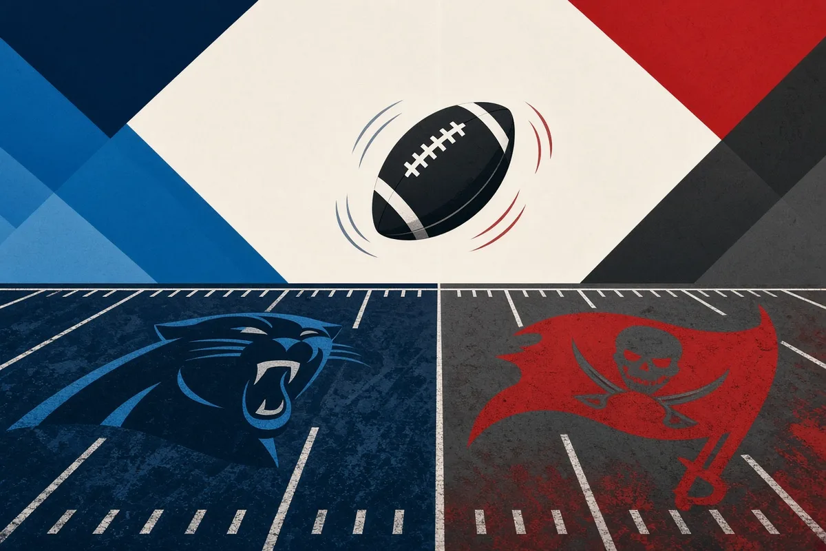 NFC South-Leading Panthers Host Buccaneers October 25