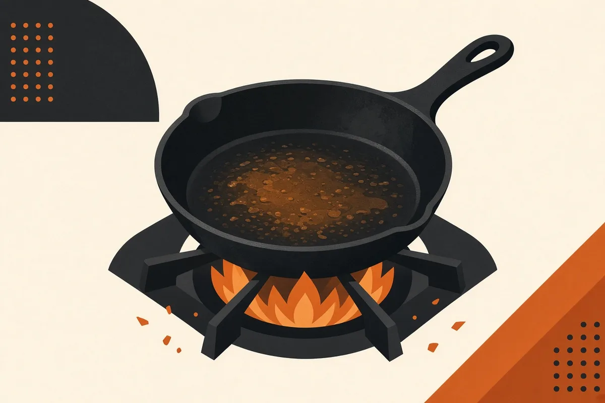 How to season a cast iron skillet
