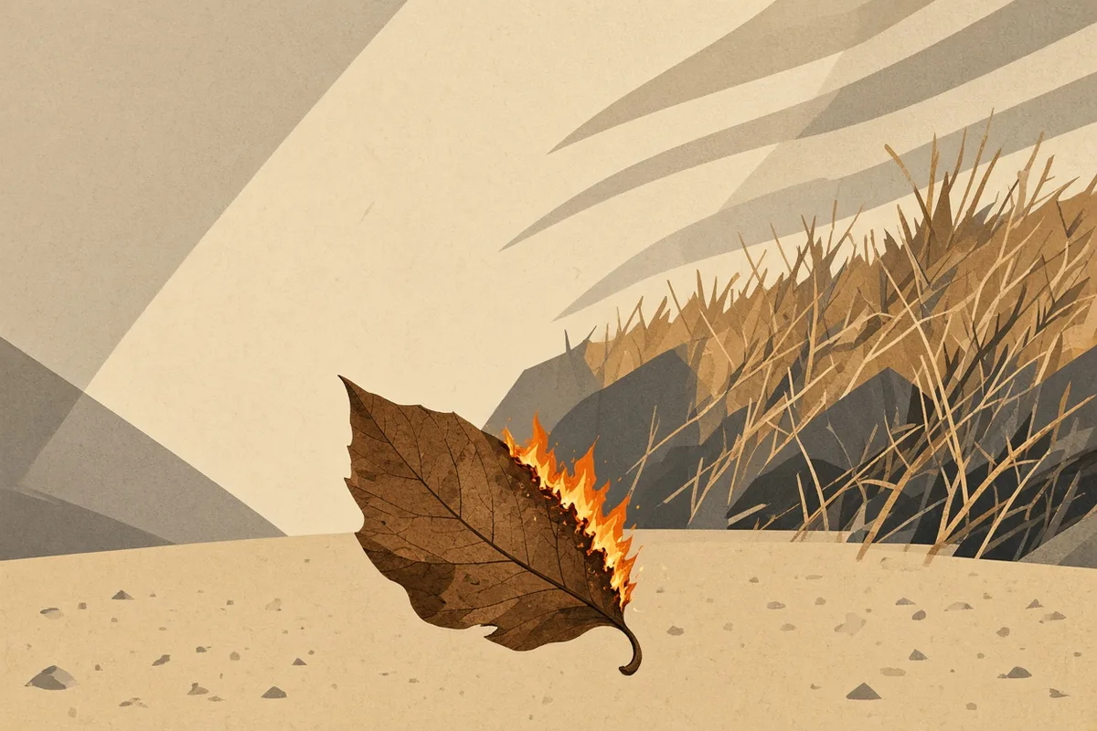 Brush Fire Risk Rises in Pennsylvania, Connecticut