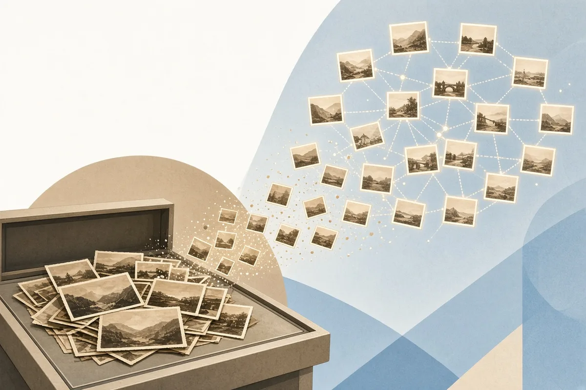 How to export Photomyne photos to shared album