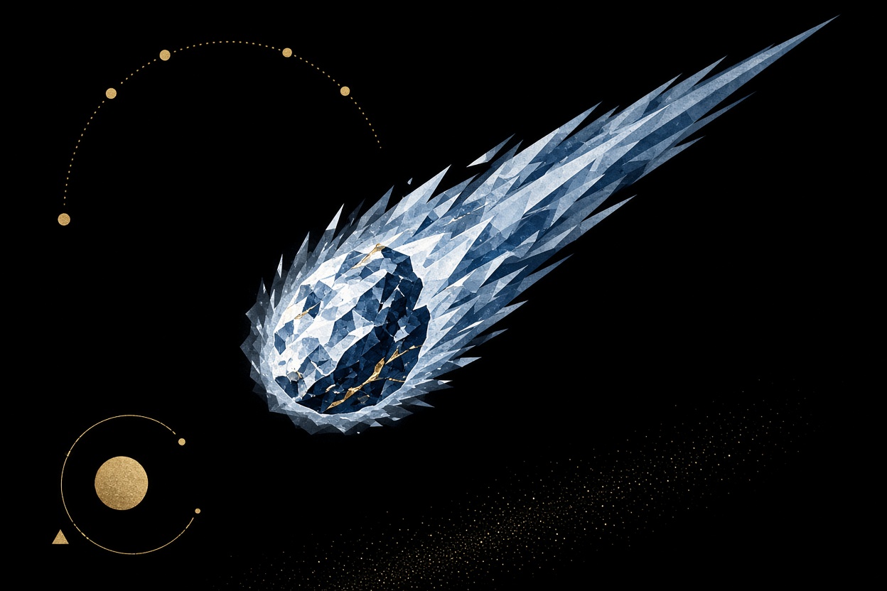 Interstellar visitor 3I/ATLAS carries clues from the frozen outskirts of another star system