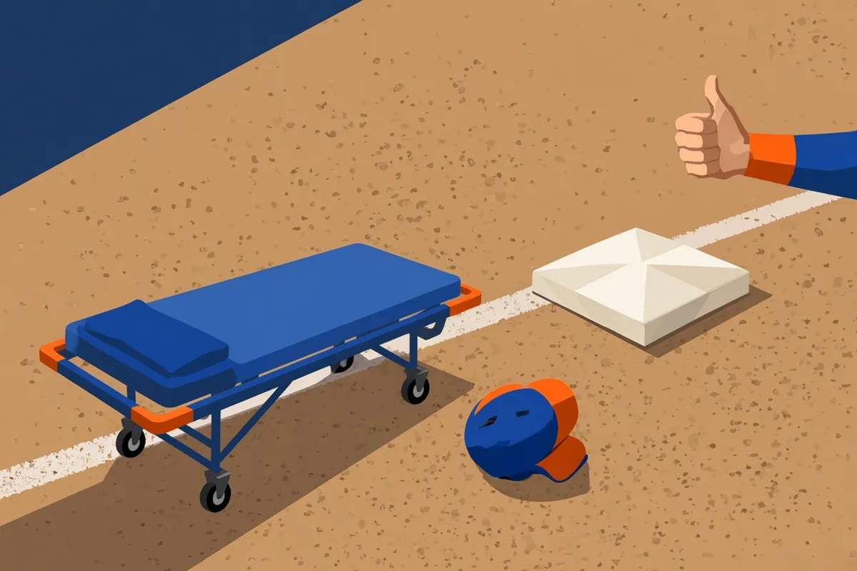 Mets’ Jared Young Hospitalized After Collision