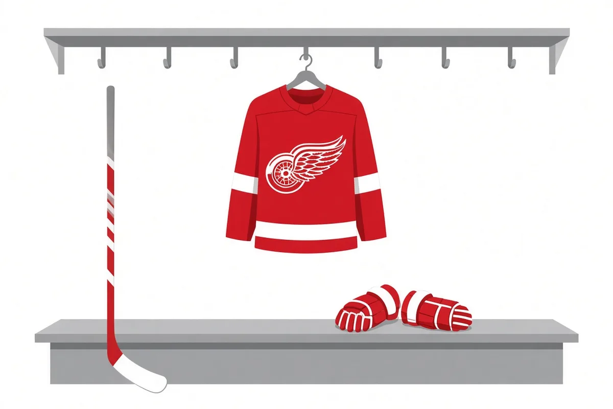 Red Wings Suspend Larkin Amid Trade Standoff