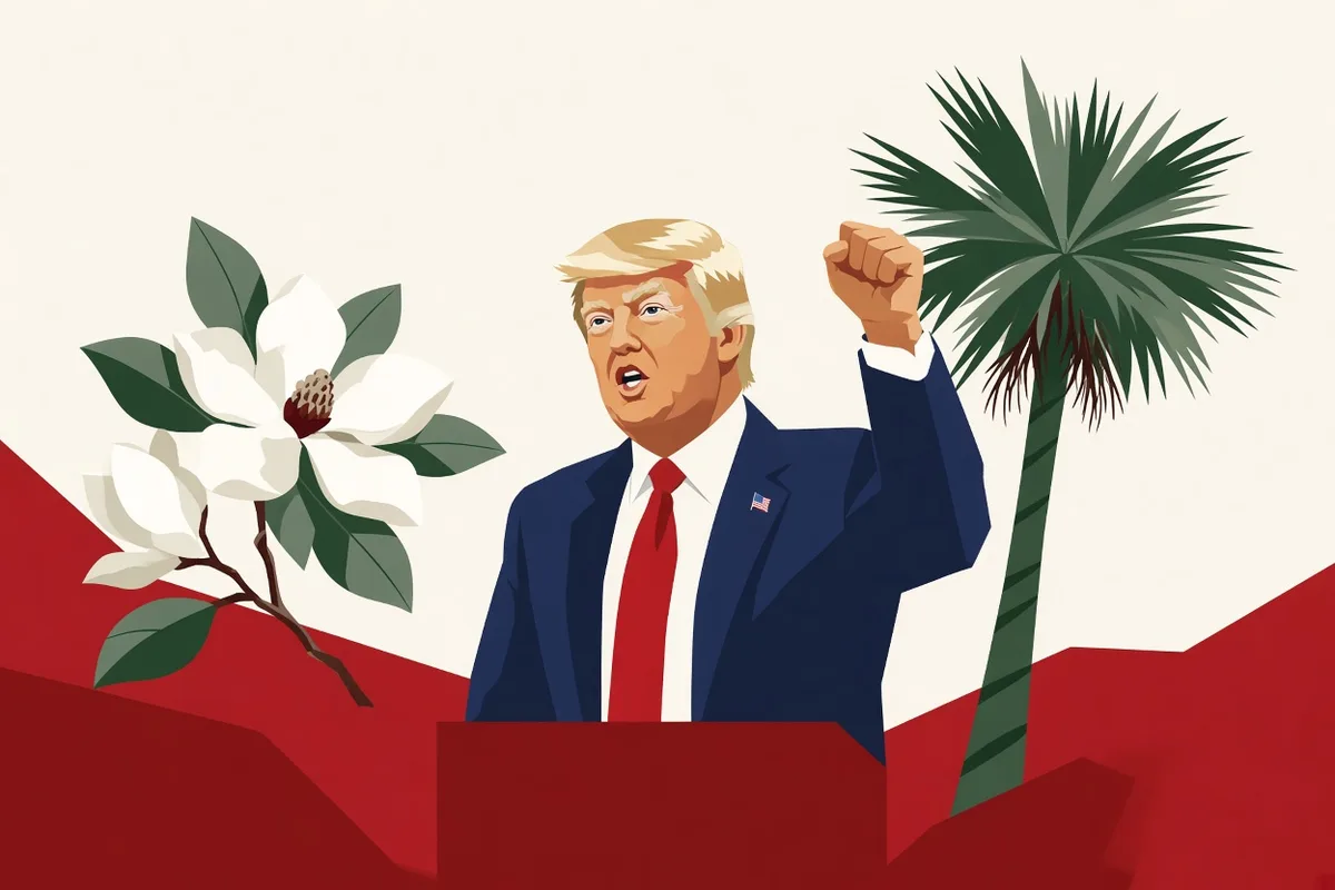 Trump Campaigns for Senate Candidates in South Carolina, Mississippi