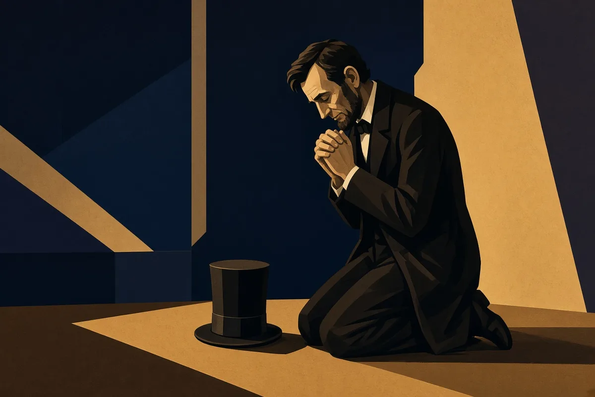 “I have been driven many times upon my knees by the overwhelming conviction that I had nowhere else to go.” — Abraham Lincoln, 16th President of the United States
