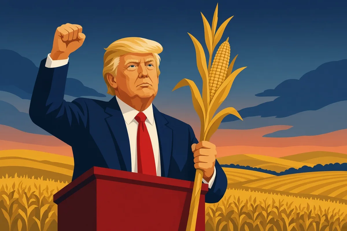 Trump Rallies Iowa Republicans, Promotes Farm Relief
