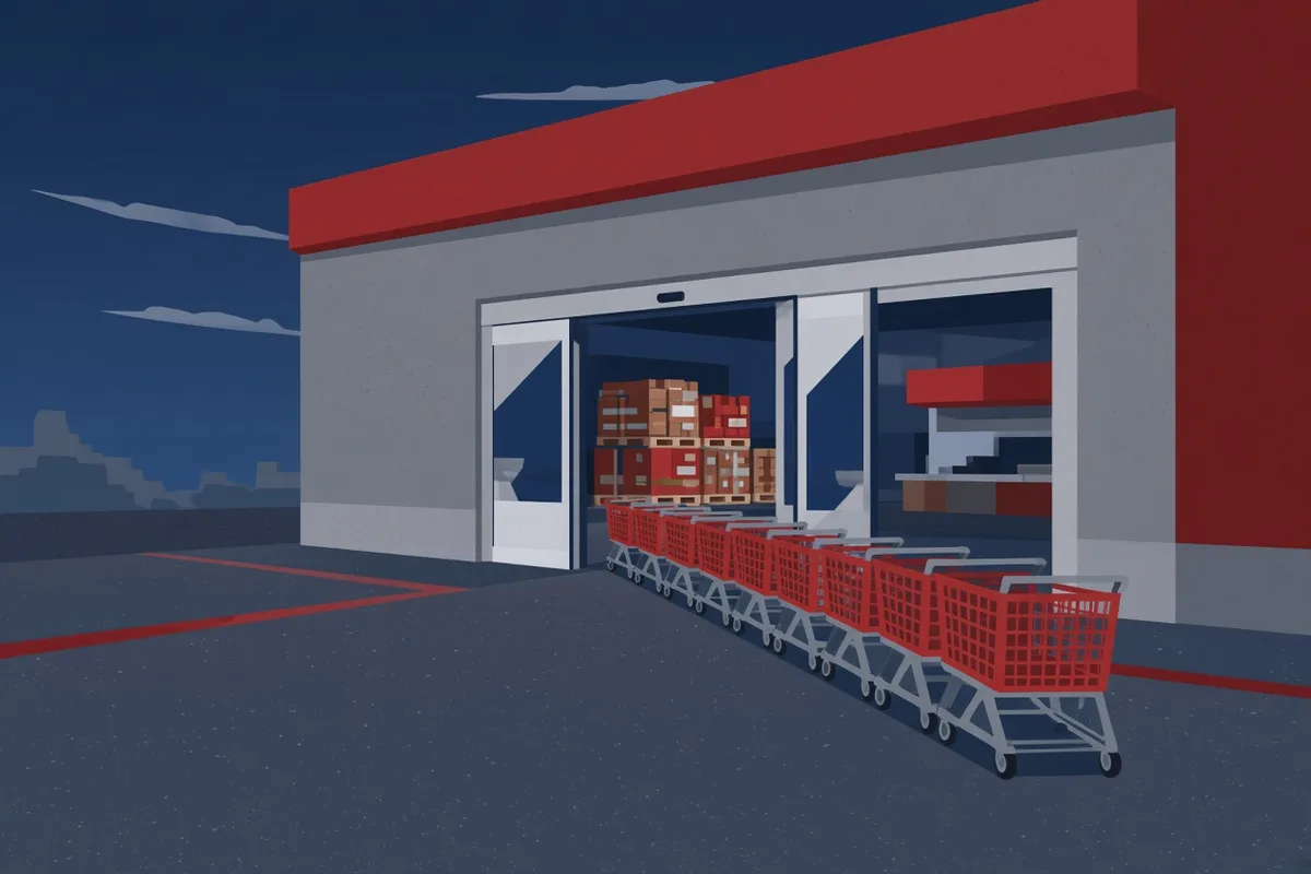 Shoppers line up early for Costco's first Amherst warehouse opening