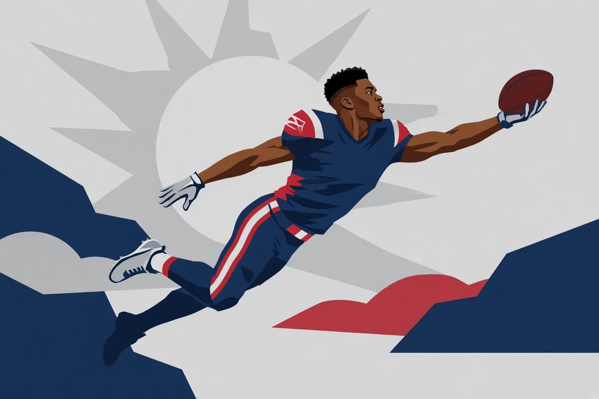 Patriots Upset Bills on Chism’s One-Handed TD