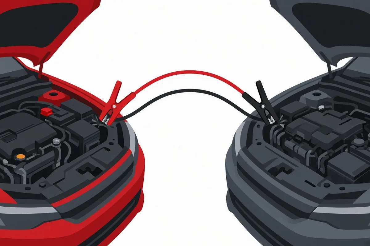 How to jump-start a car