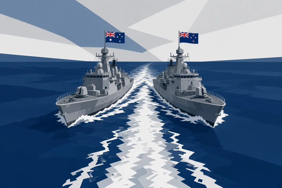 Australia, New Zealand Sign Plan Tasman Naval Pact